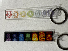 Load image into Gallery viewer, Chakra Acrylic Keychains