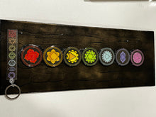 Load image into Gallery viewer, Chakra Acrylic Keychains
