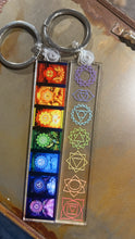 Load image into Gallery viewer, Chakra Acrylic Keychains