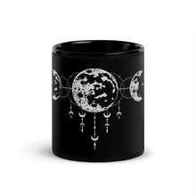 Load image into Gallery viewer, Moons' Black Glossy Mug