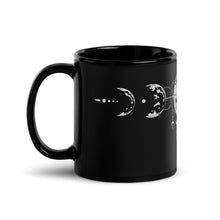 Load image into Gallery viewer, Moons' Black Glossy Mug