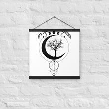 Load image into Gallery viewer, Symbol Goddess Poster with hangers