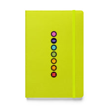Load image into Gallery viewer, Chakra Hardcover bound notebook