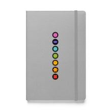 Load image into Gallery viewer, Chakra Hardcover bound notebook