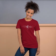 Load image into Gallery viewer, Symbol Goddess Gray Moon Unisex t-shirt