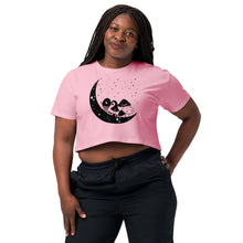 Load image into Gallery viewer, Moon Shroom Women’s crop top