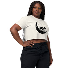 Load image into Gallery viewer, Moon Shroom Women’s crop top
