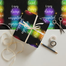 Load image into Gallery viewer, Chakra Symbol Goddess Wrapping paper sheets