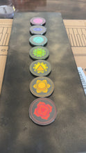 Load image into Gallery viewer, Chakra Collector Coins - Metal Plate 6" x 14"