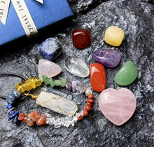 Load image into Gallery viewer, Chakra Bracelet with Stones in gift box
