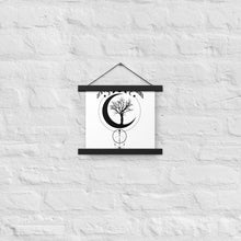 Load image into Gallery viewer, Symbol Goddess Poster with hangers
