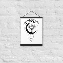 Load image into Gallery viewer, Symbol Goddess Poster with hangers
