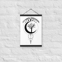 Load image into Gallery viewer, Symbol Goddess Poster with hangers

