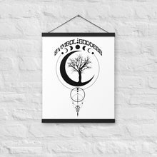 Load image into Gallery viewer, Symbol Goddess Poster with hangers
