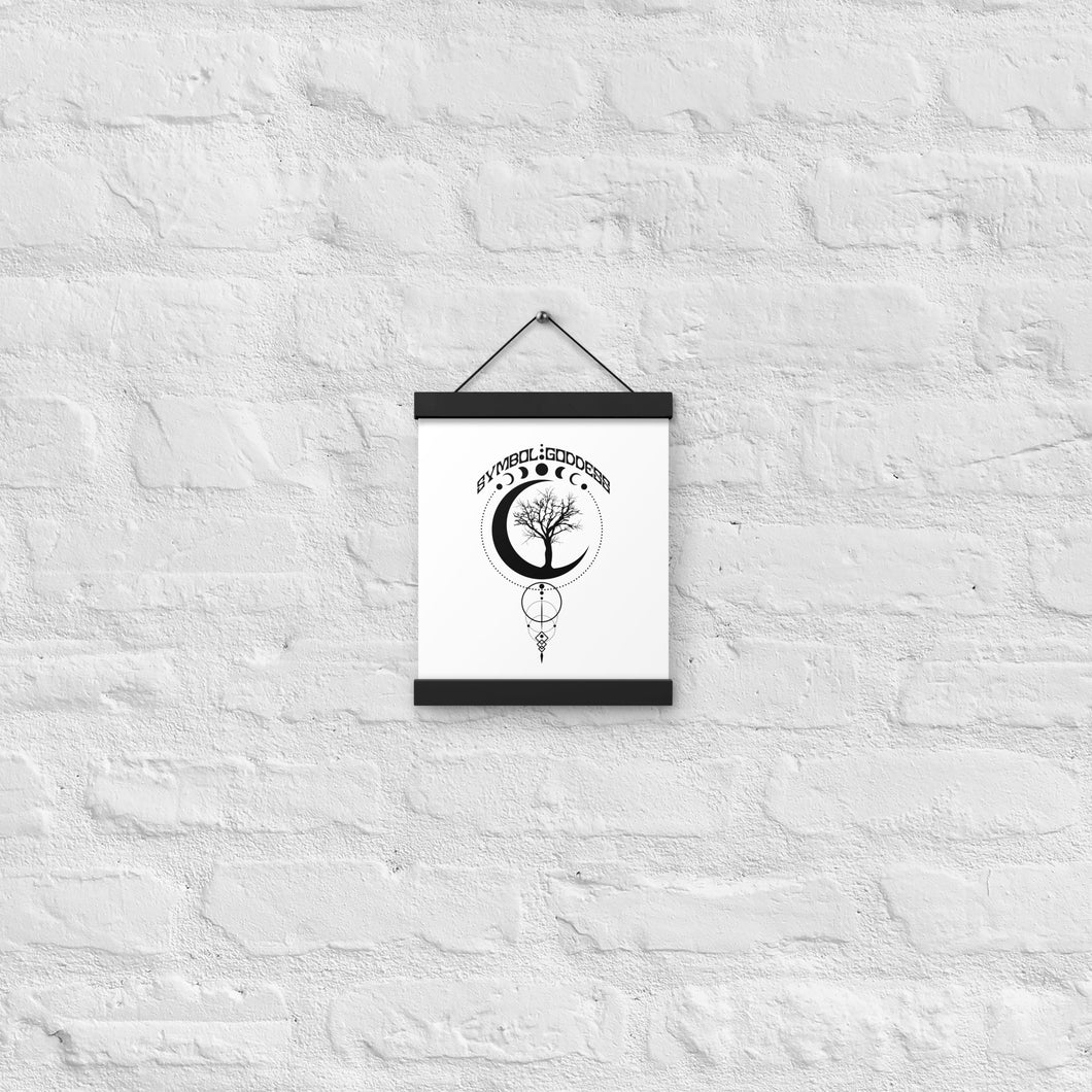 Symbol Goddess Poster with hangers