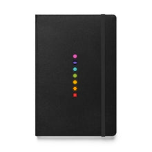 Load image into Gallery viewer, Chakra Coins Hardcover bound notebook
