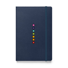 Load image into Gallery viewer, Chakra Coins Hardcover bound notebook
