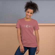 Load image into Gallery viewer, Symbol Goddess Gray Moon Unisex t-shirt
