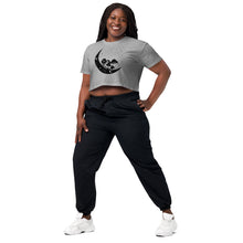 Load image into Gallery viewer, Moon Shroom Women’s crop top
