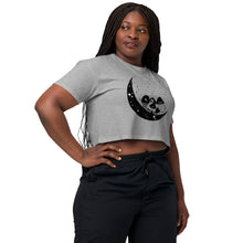 Load image into Gallery viewer, Moon Shroom Women’s crop top
