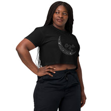 Load image into Gallery viewer, Moon Shroom Women’s crop top

