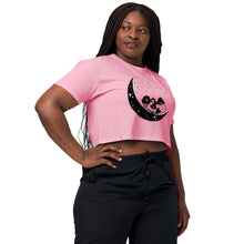 Load image into Gallery viewer, Moon Shroom Women’s crop top
