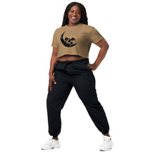Load image into Gallery viewer, Moon Shroom Women’s crop top
