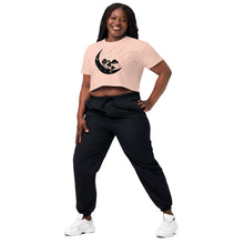 Load image into Gallery viewer, Moon Shroom Women’s crop top
