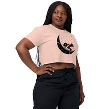 Load image into Gallery viewer, Moon Shroom Women’s crop top
