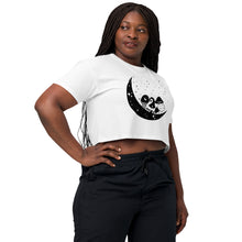Load image into Gallery viewer, Moon Shroom Women’s crop top
