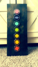 Load image into Gallery viewer, Chakra Collector Coins - Metal Plate 6&quot; x 14&quot;
